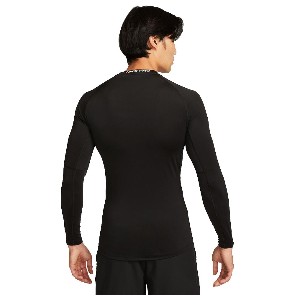 Nike Pro Dri-Fit Langermet Baselayer Overdel Sort