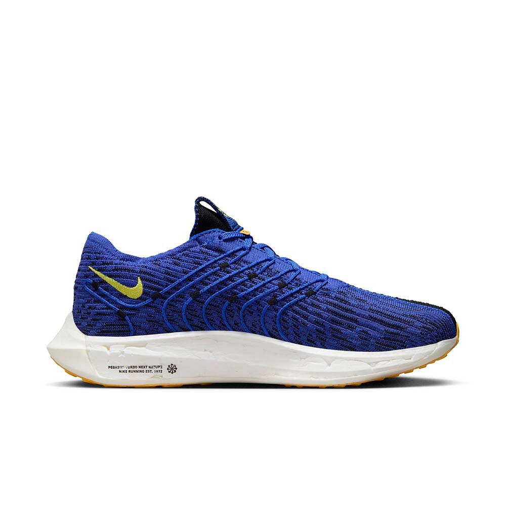 Nike Pegasus Turbo Next Nature Joggesko Herre Blå/Gul