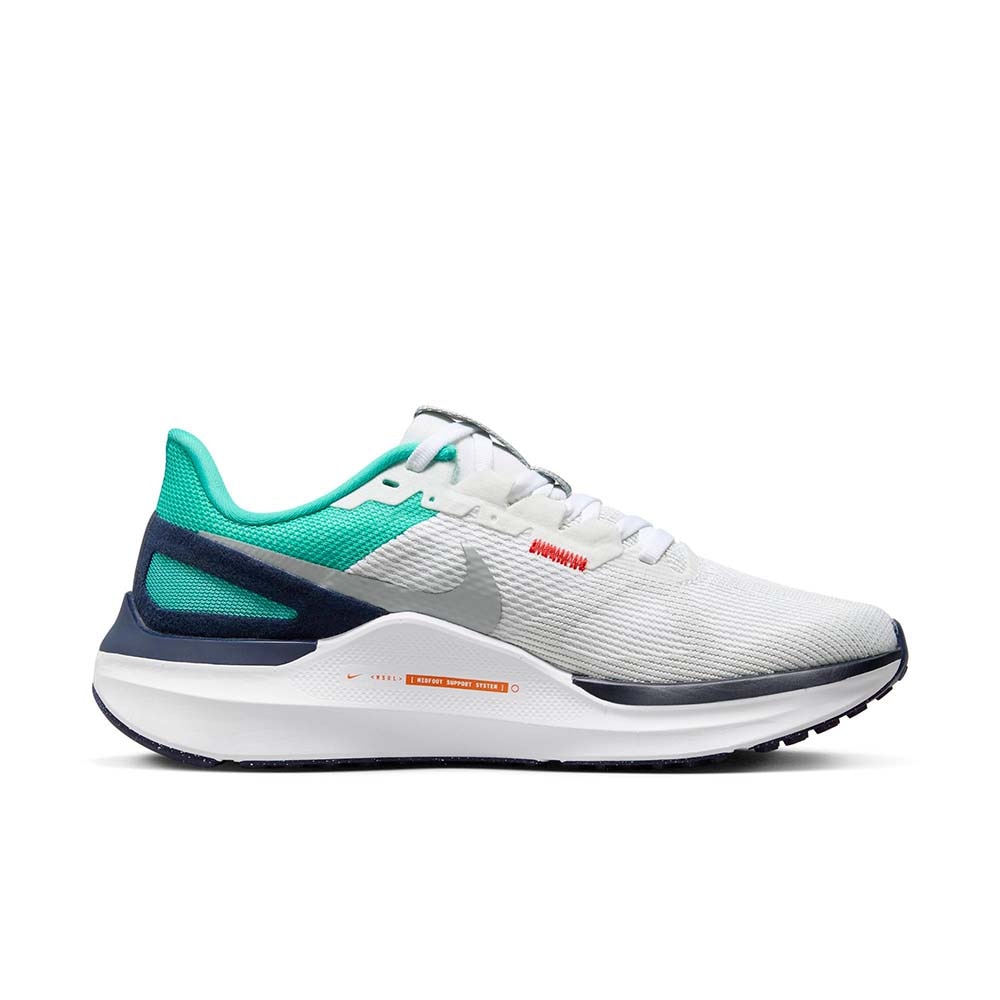 Nike Air Zoom Structure 25 Joggesko Dame Hvit/Turkis