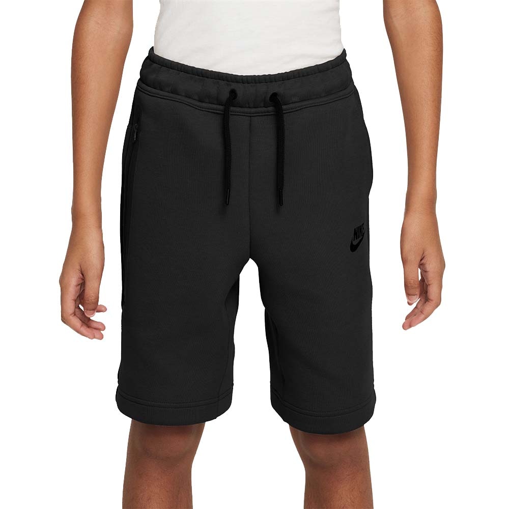 Nike NSW Tech Fleece Fritidsshorts Barn Sort