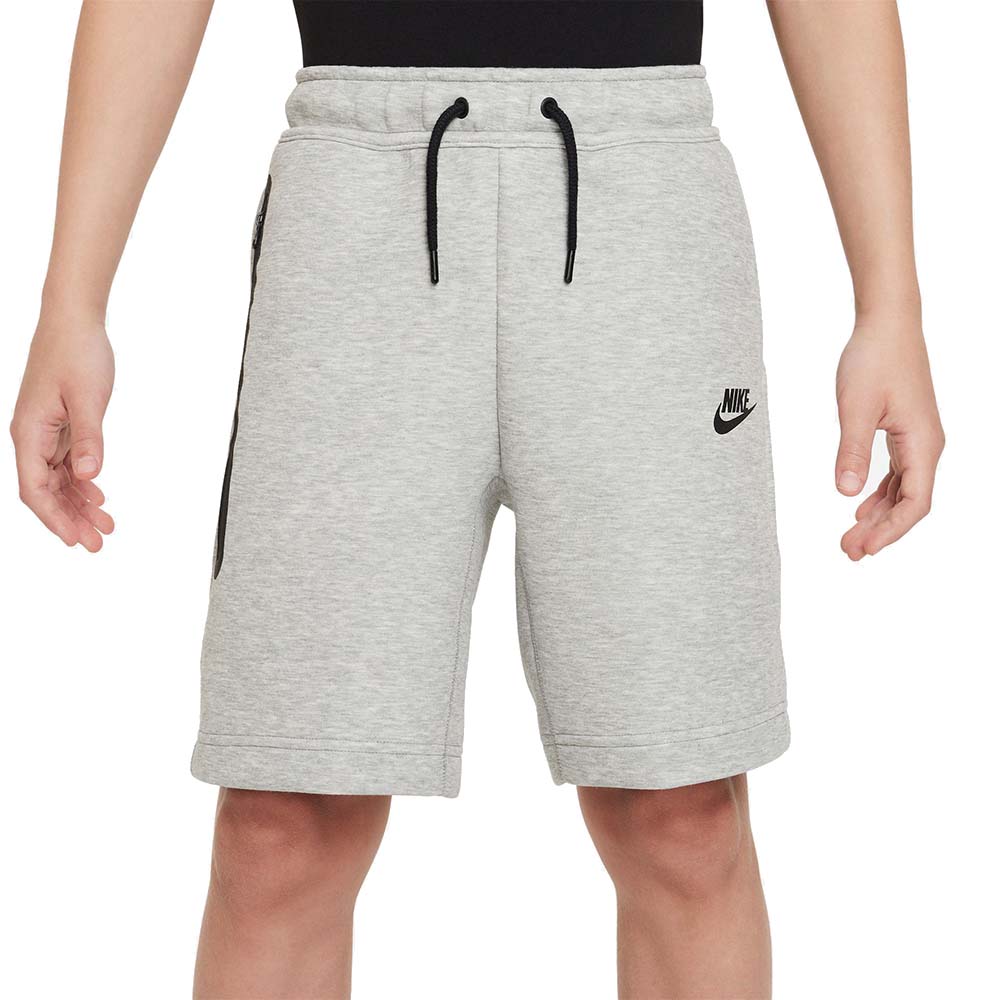 Nike NSW Tech Fleece Fritidsshorts Barn Grå