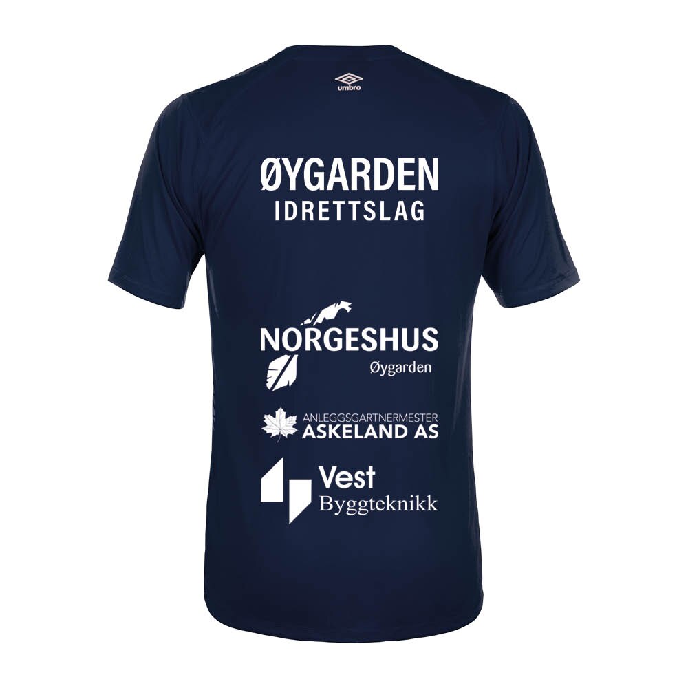 Umbro Øygarden IL Kortermet Trøye Barn Marine