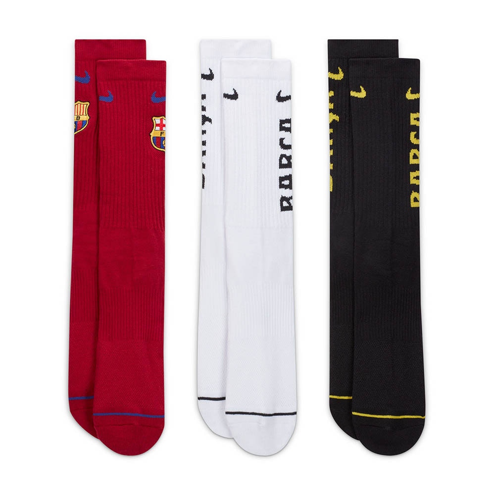 Nike FC Barcelona Everyday Sokker 3-Pack