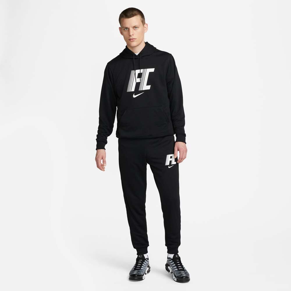 Nike FC Dri-Fit Fleece Bukse Sort