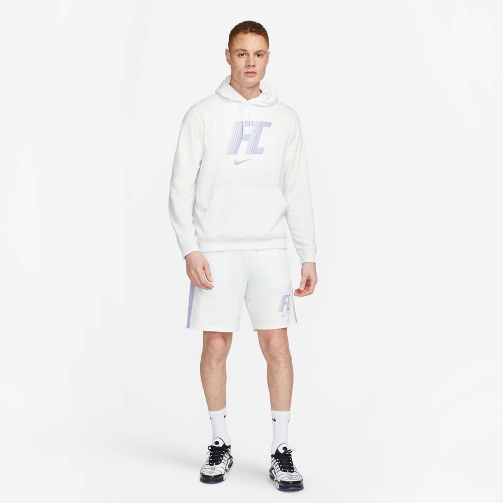Nike FC Dri-Fit Hettegenser Hvit