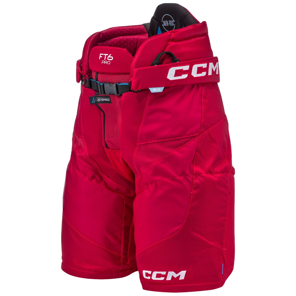 Ccm JetSpeed FT6 PRO Hockeybukse Rød