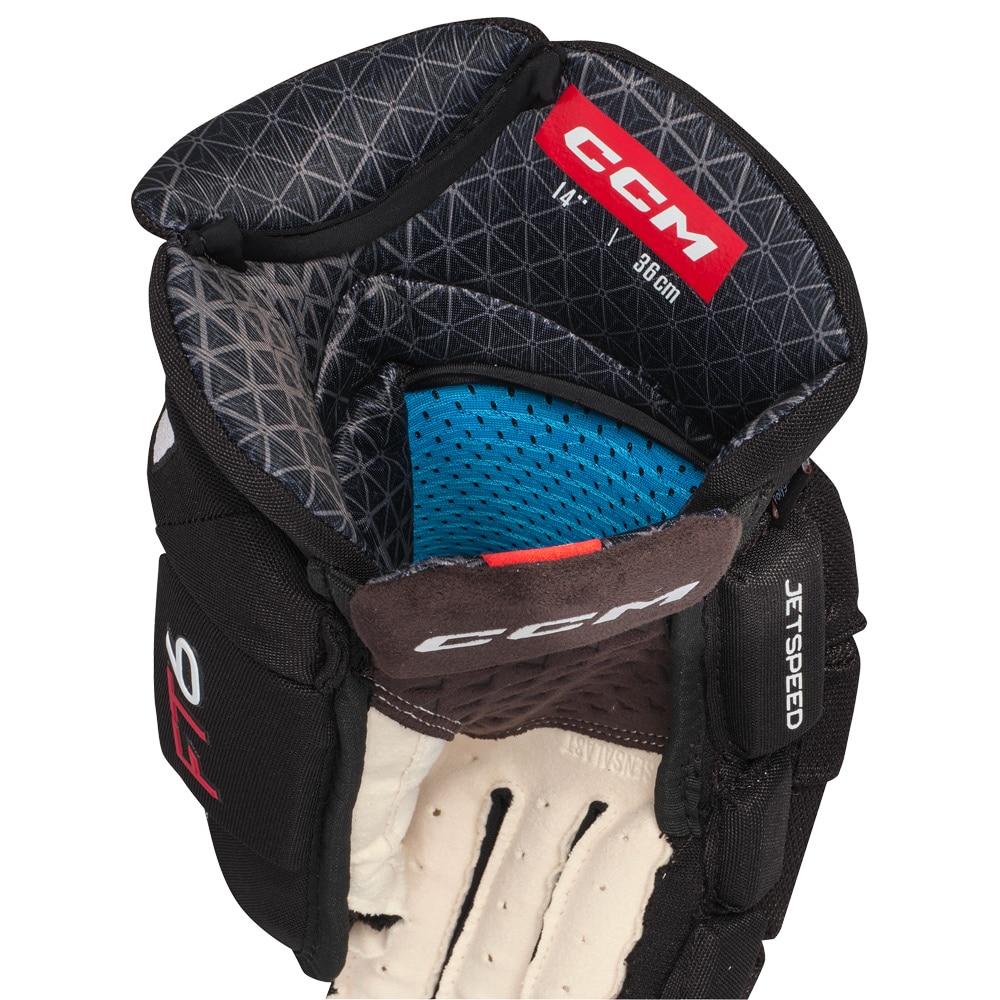 Ccm JetSpeed FT6 Junior Hockeyhanske Svart