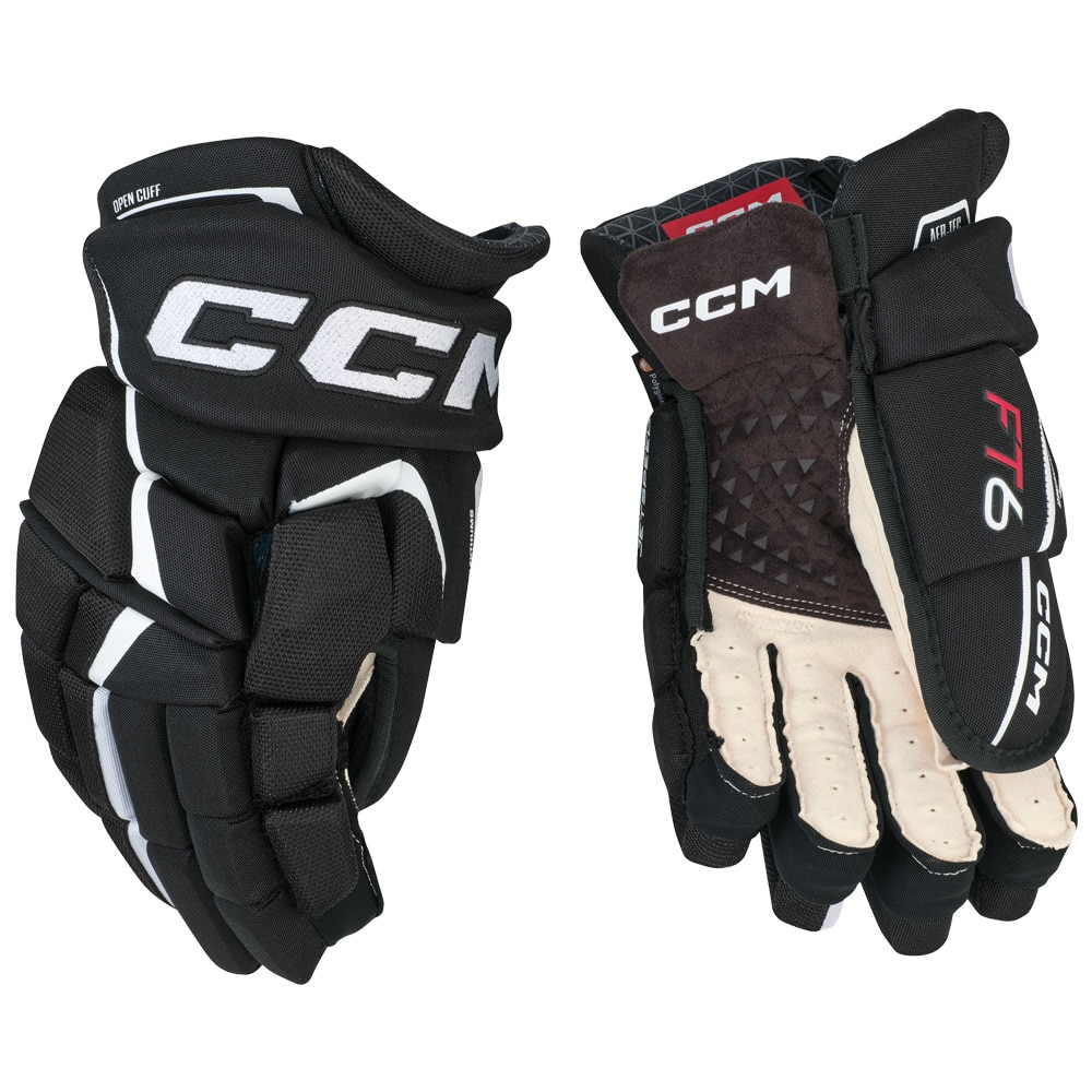 Ccm JetSpeed FT6 Junior Hockeyhanske Svart