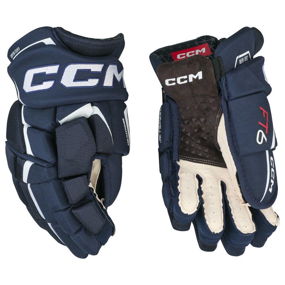 Ccm JetSpeed FT6 Hockeyhanske Marine