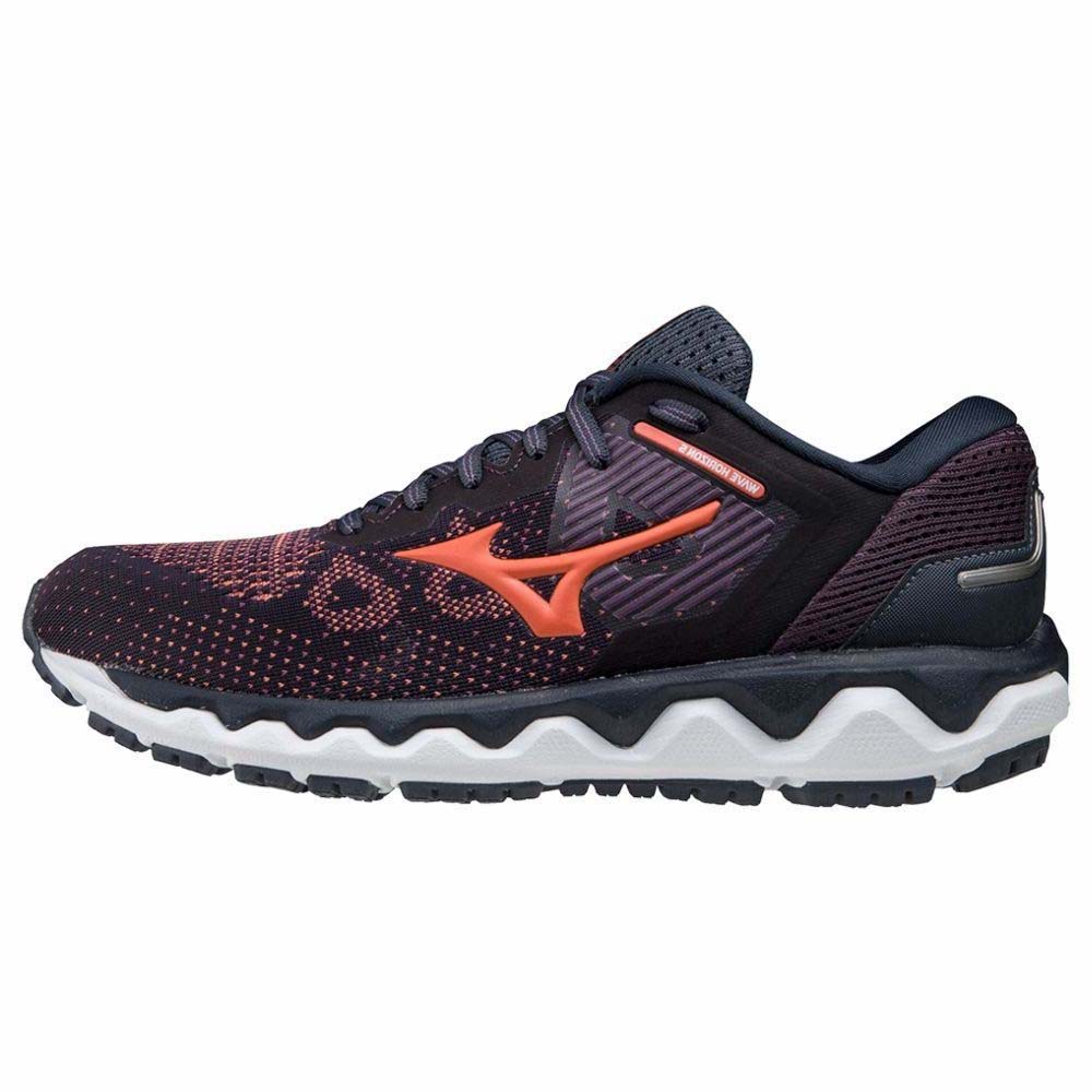 Mizuno Wave Horizon 5 Joggesko Dame Burgunder