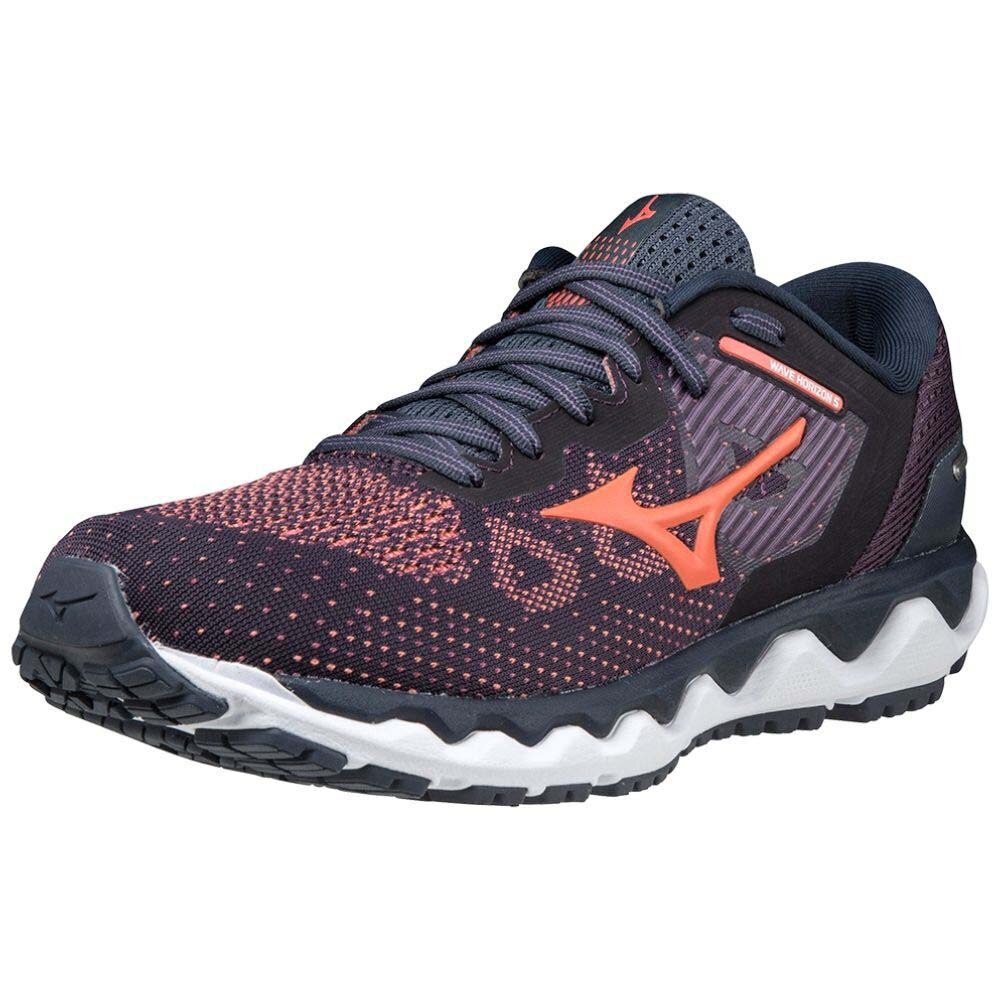 Mizuno Wave Horizon 5 Joggesko Dame Burgunder