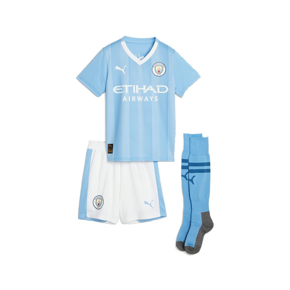 Puma Manchester City Draktsett 23/24 Hjemme Barn