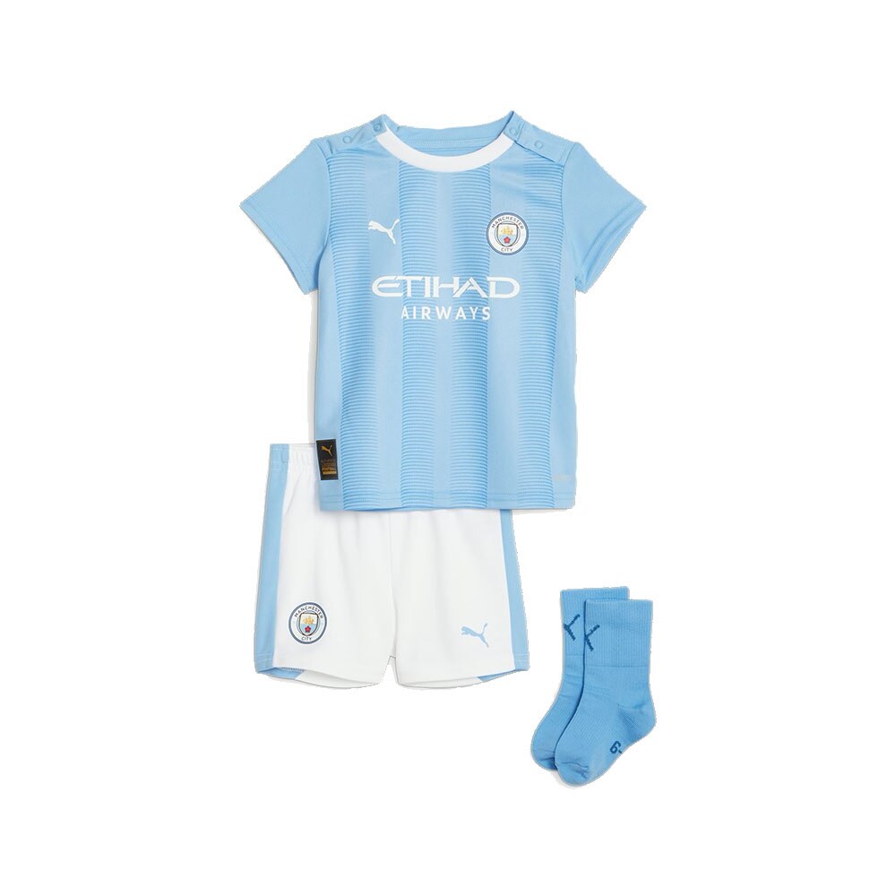 Puma Manchester City Draktsett 23/24 Hjemme Baby
