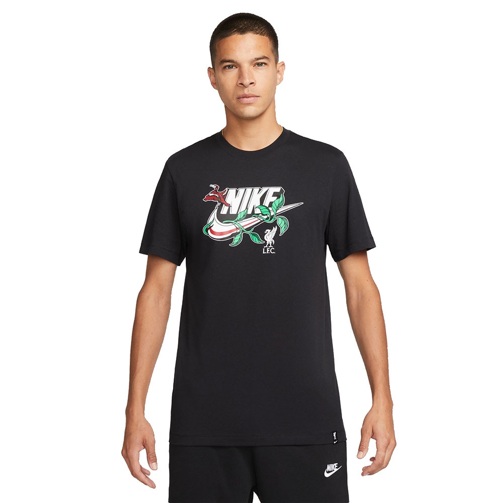 Nike Liverpool FC T-skjorte Futura Sort