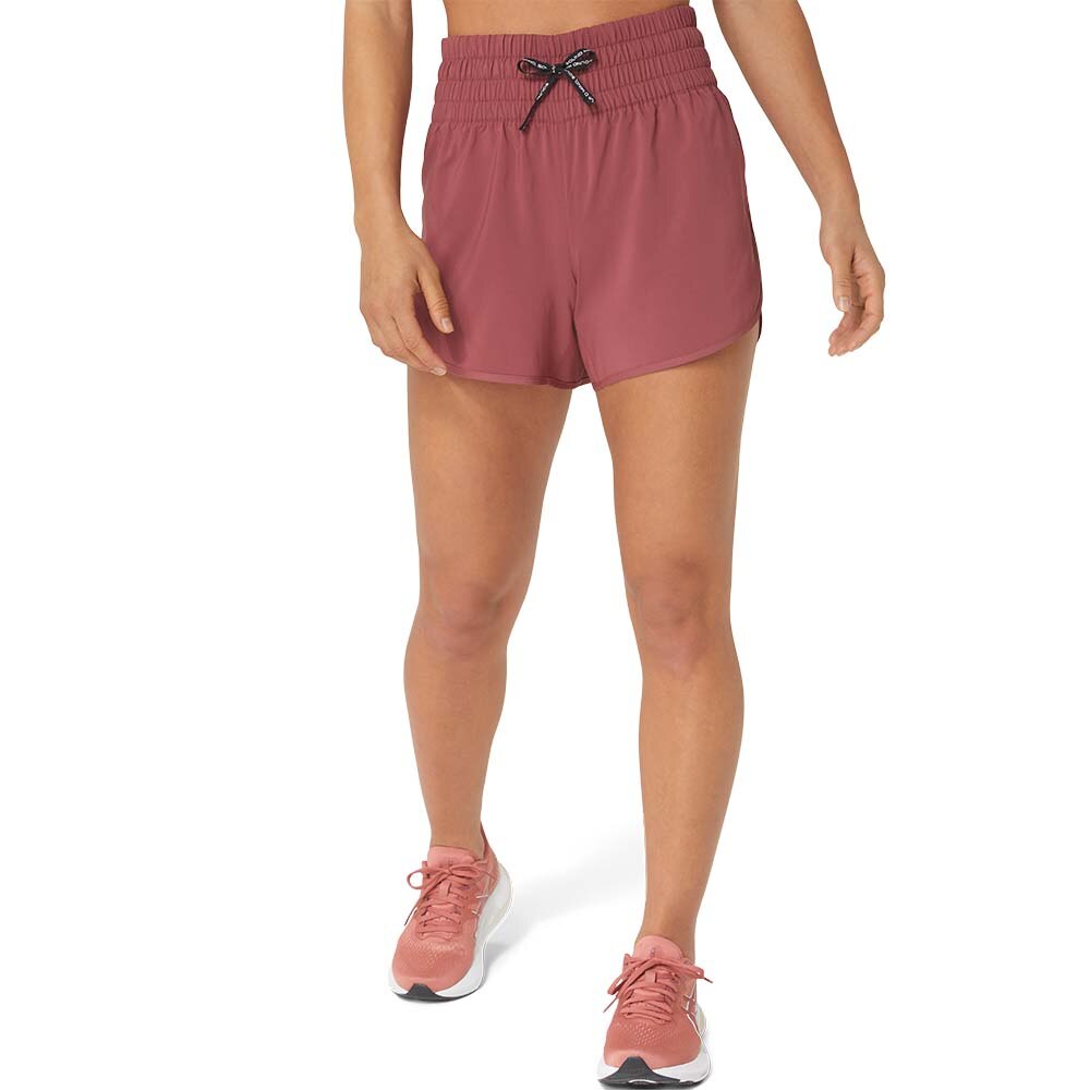 Asics Nagino 4in Løpeshorts Dame Rosa