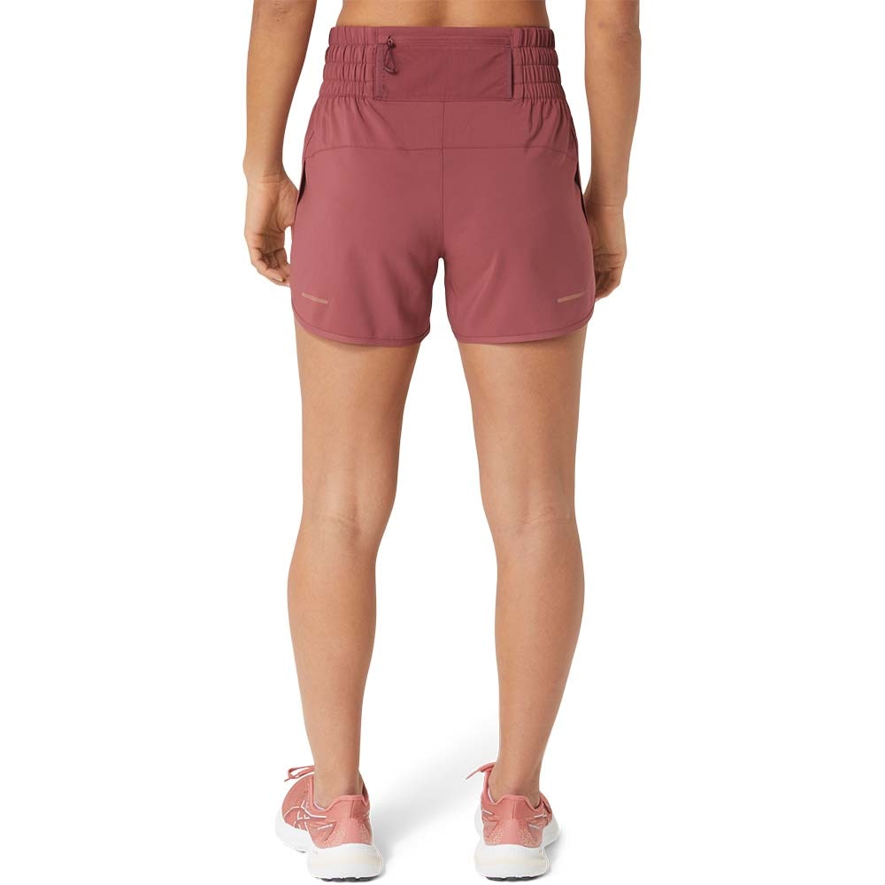 Asics Nagino 4in Løpeshorts Dame Rosa