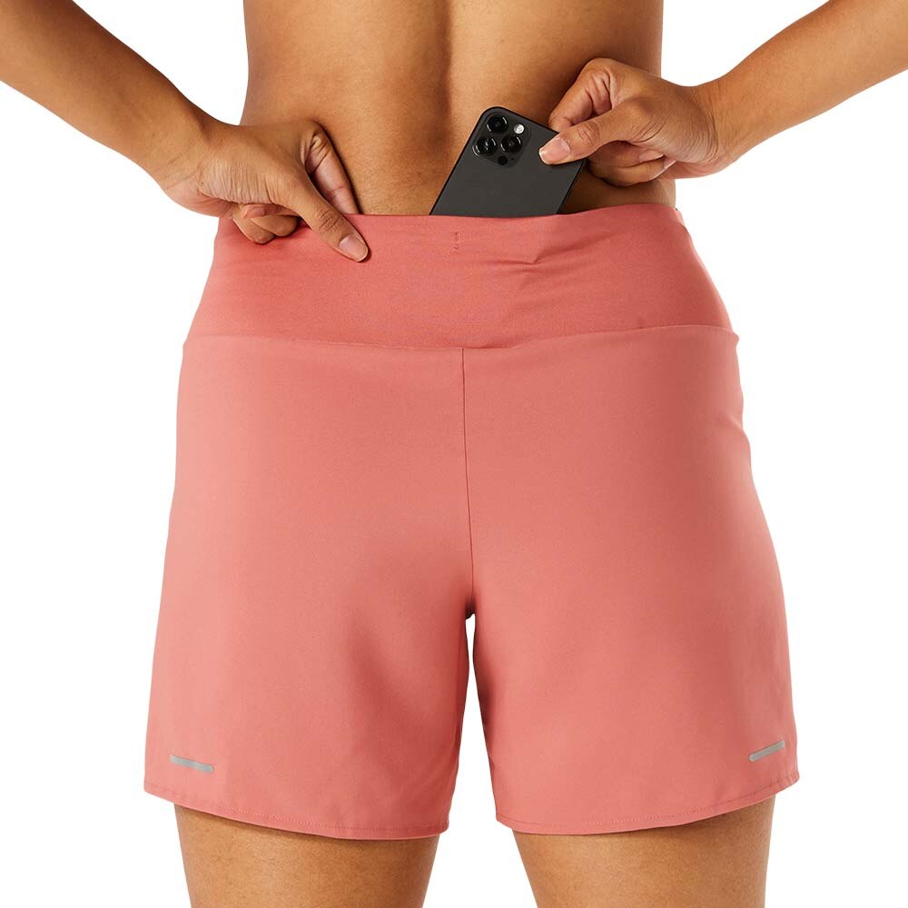 Asics Road 2-in-1 5.5in Løpeshorts Dame Rosa