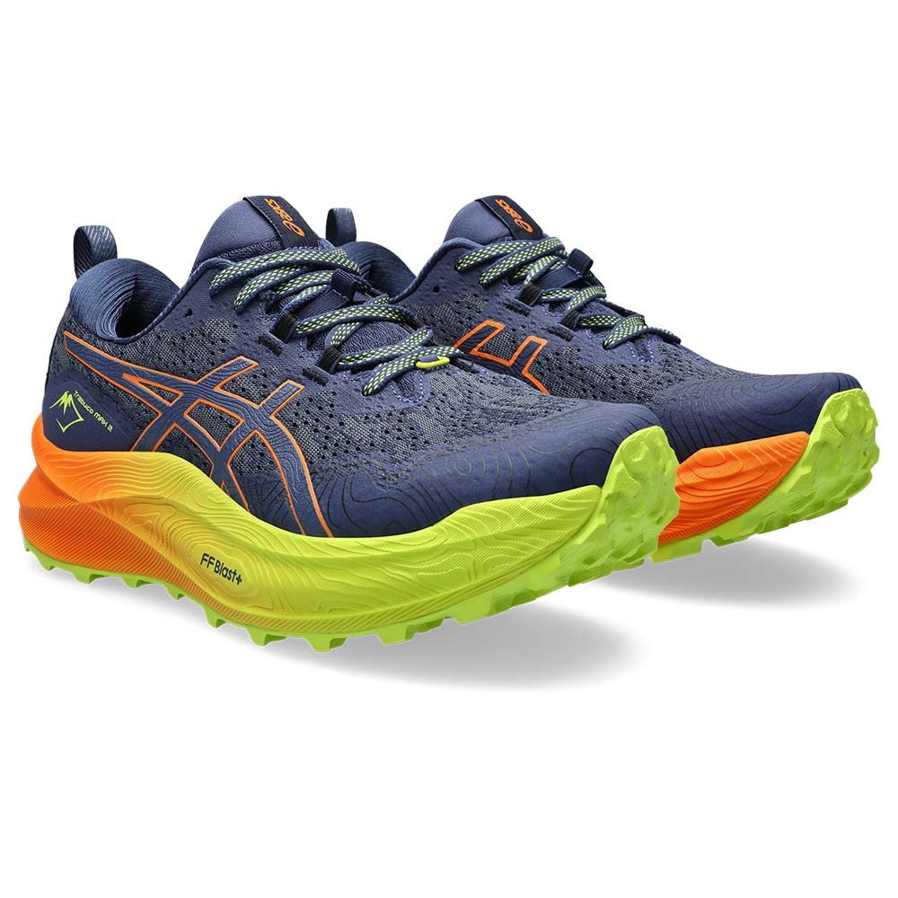 Asics Trabuco Max 2 Joggesko Herre Blå/Flerfarget