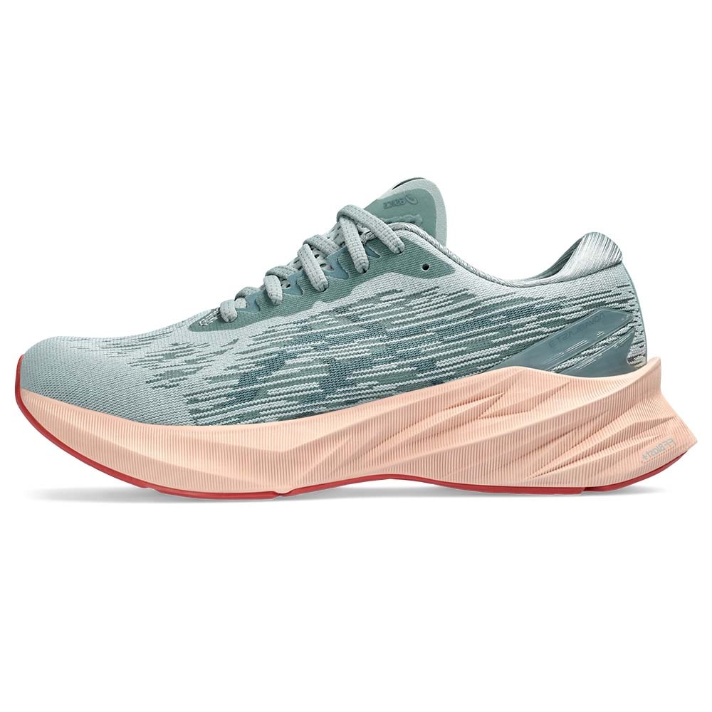 Asics Novablast 3 Joggesko Dame Grå/Rosa
