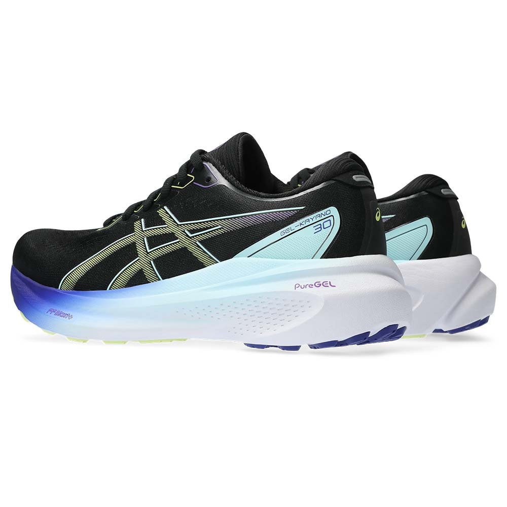 Asics Gel-Kayano 30 Joggesko Dame Sort/Blå