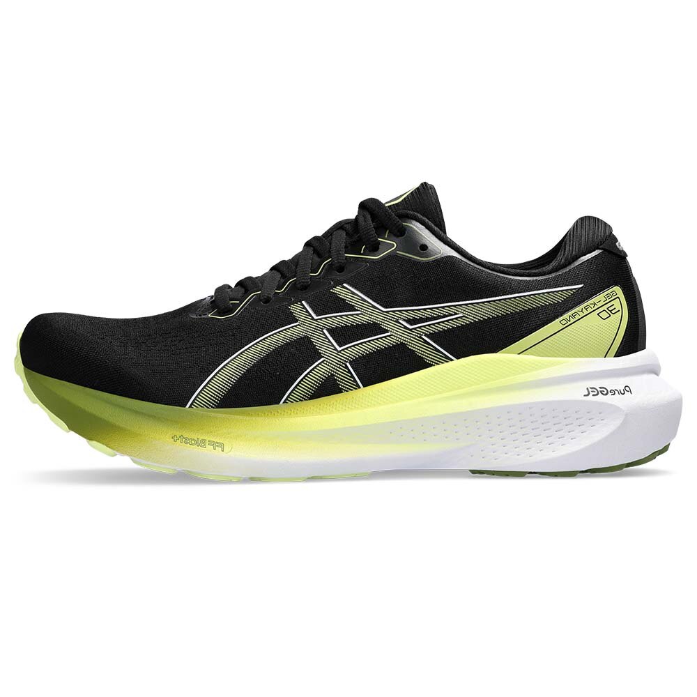 Asics Gel-Kayano 30 Joggesko Herre Sort/Gul