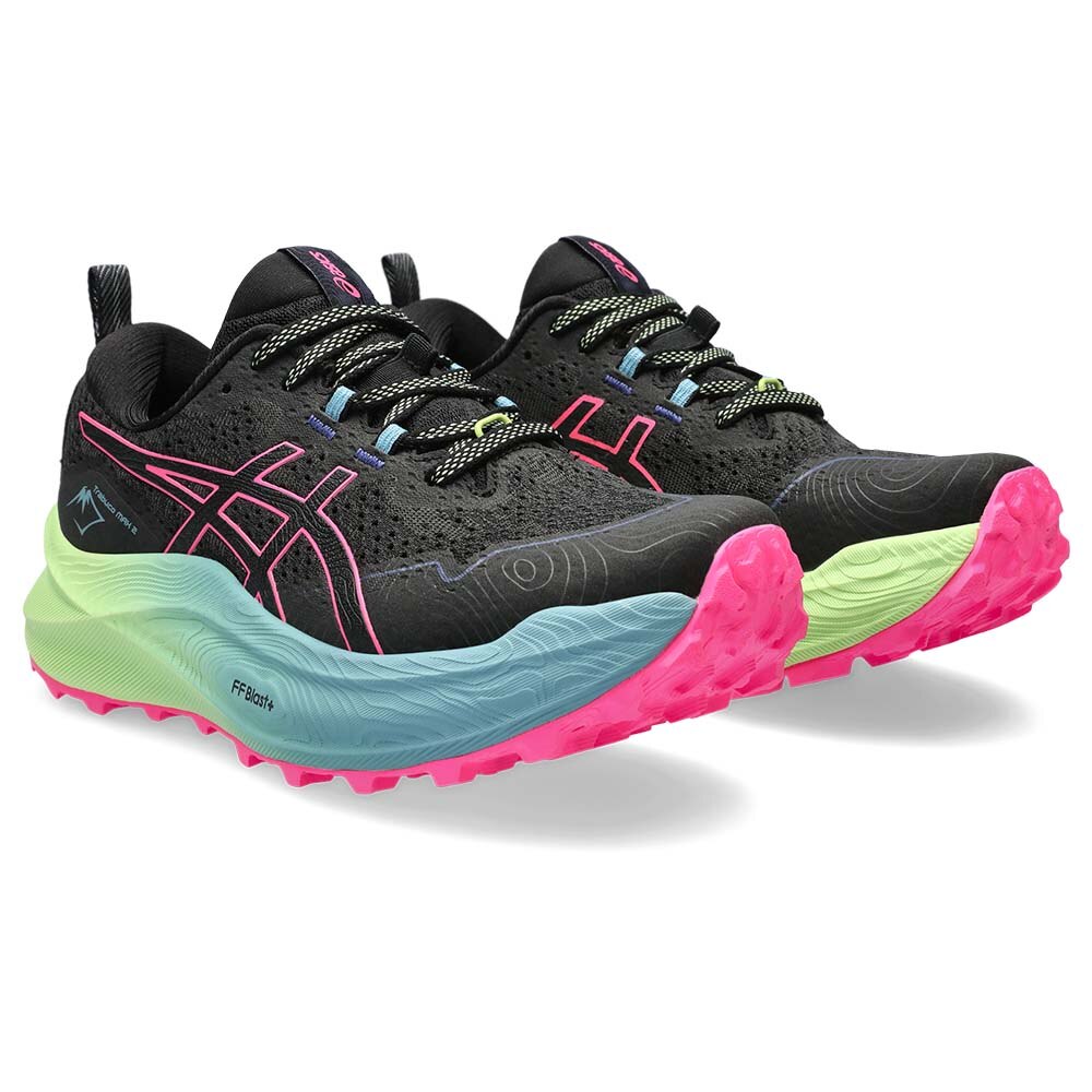 Asics Trabuco Max 2 Joggesko Dame Sort/Flerfarget