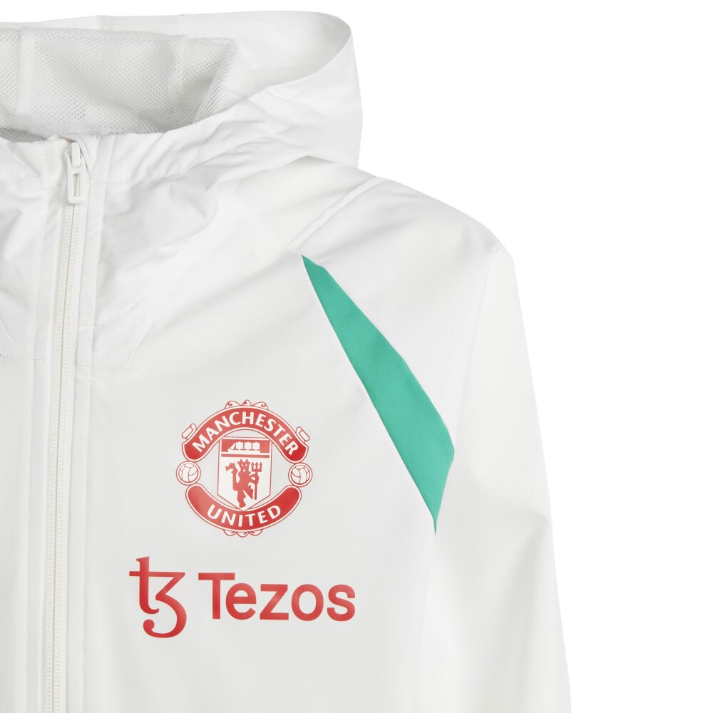 Adidas Manchester United Tiro Allværsjakke Barn