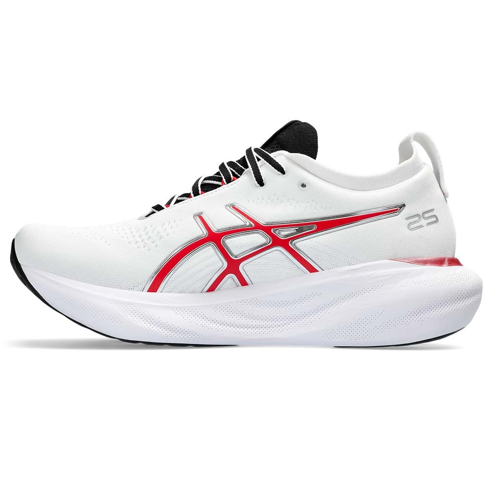 Asics Gel-Nimbus 25 Anniversary Joggesko Herre Hvit/Rød