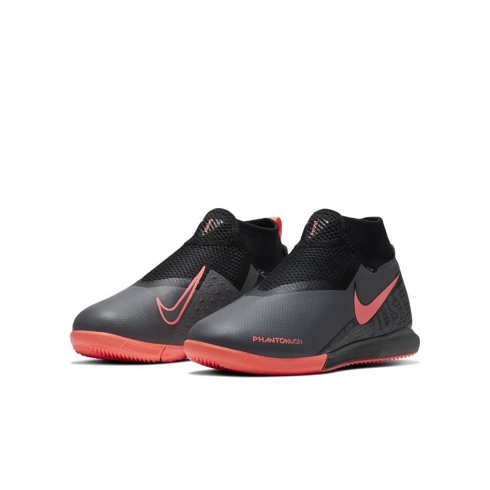 Nike Phantom Vision Academy IC Fotballsko Barn Sort