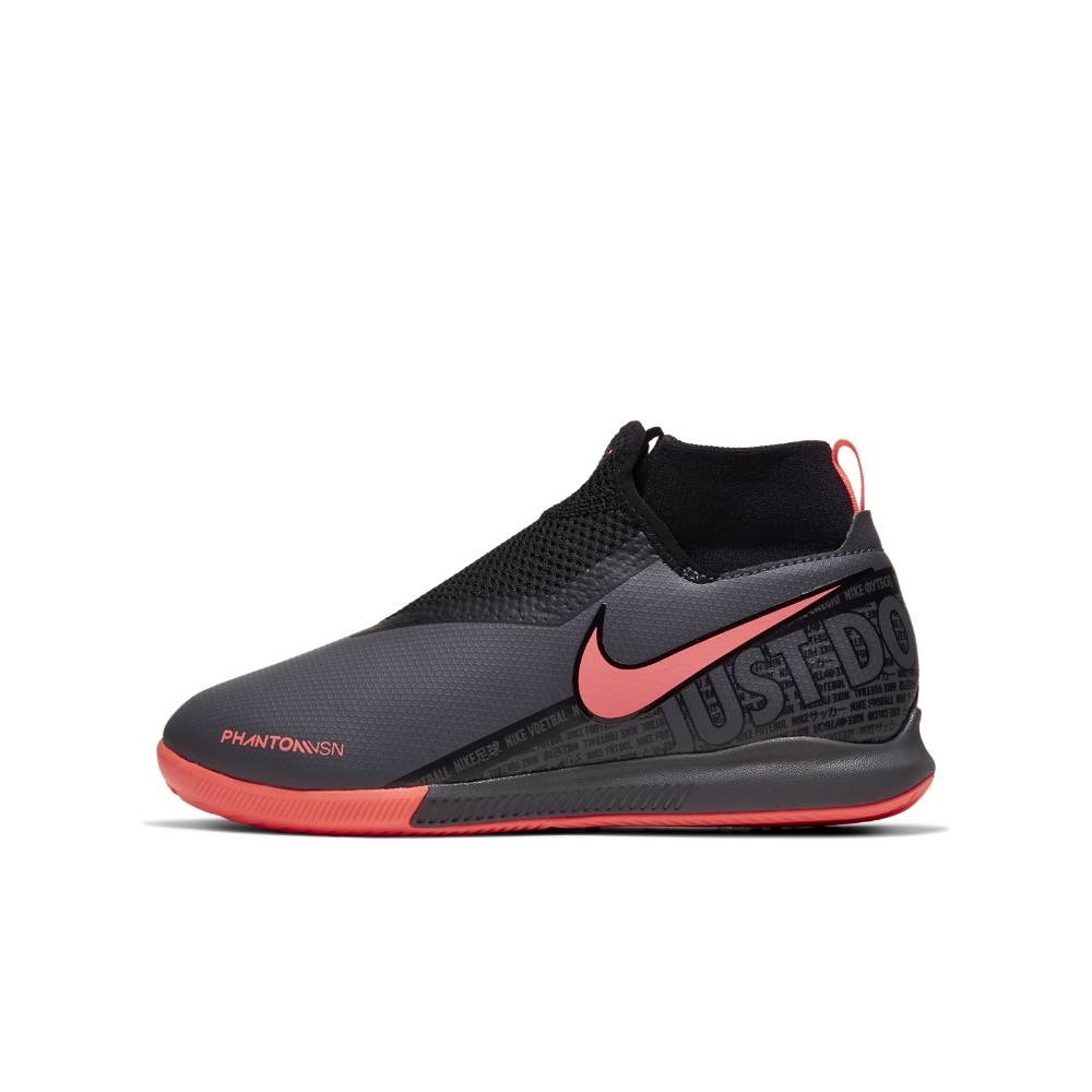 Nike Phantom Vision Academy IC Fotballsko Barn Sort