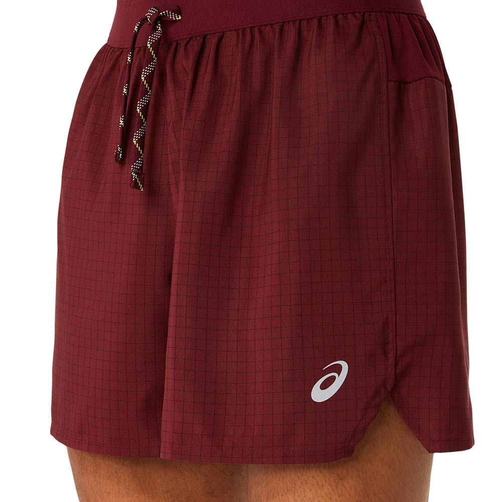 Asics FujiTrail Logo Shorts Herre Brun