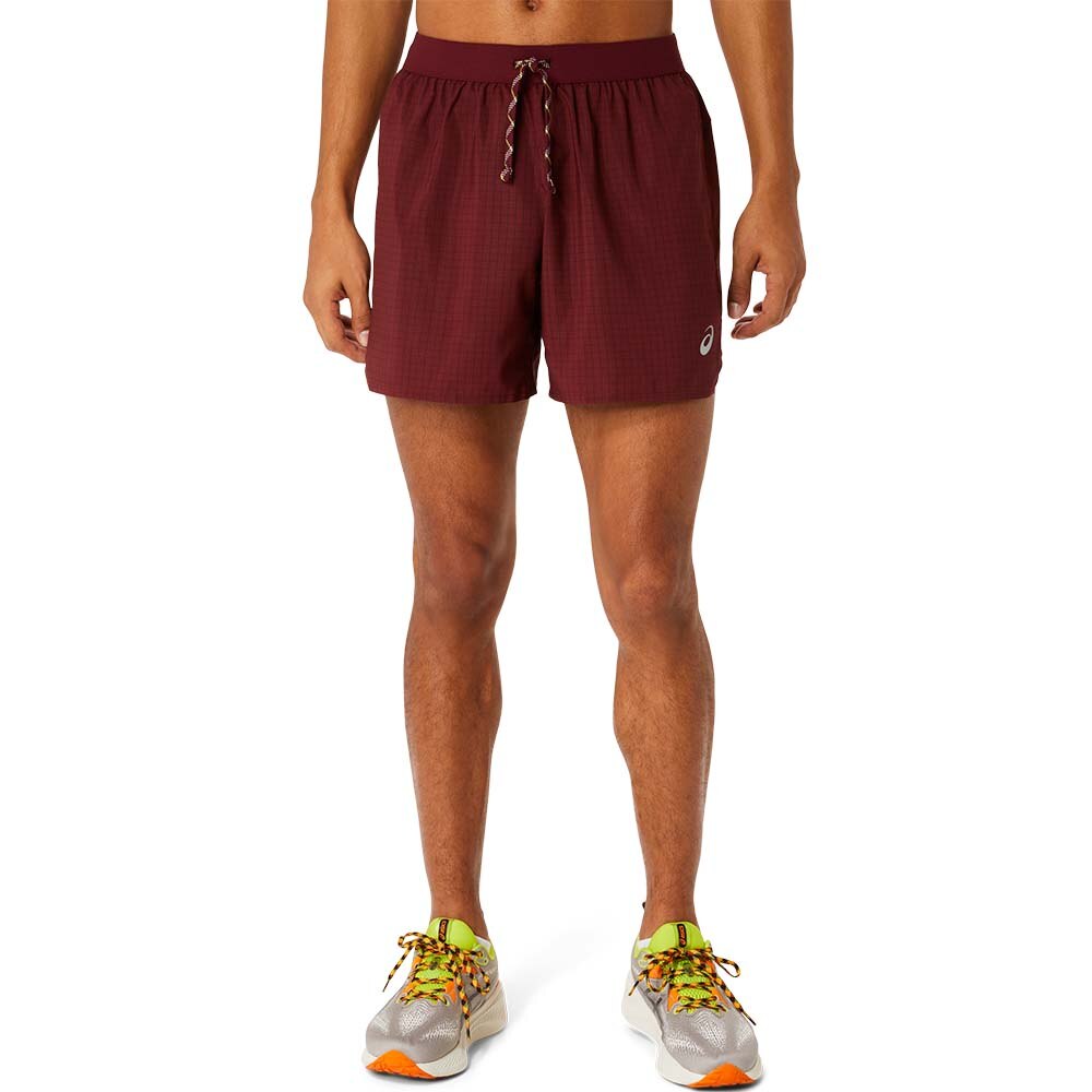 Asics FujiTrail Logo Shorts Herre Brun