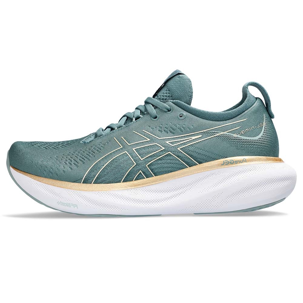 Asics Gel-Nimbus 25 Joggesko Dame Turkis