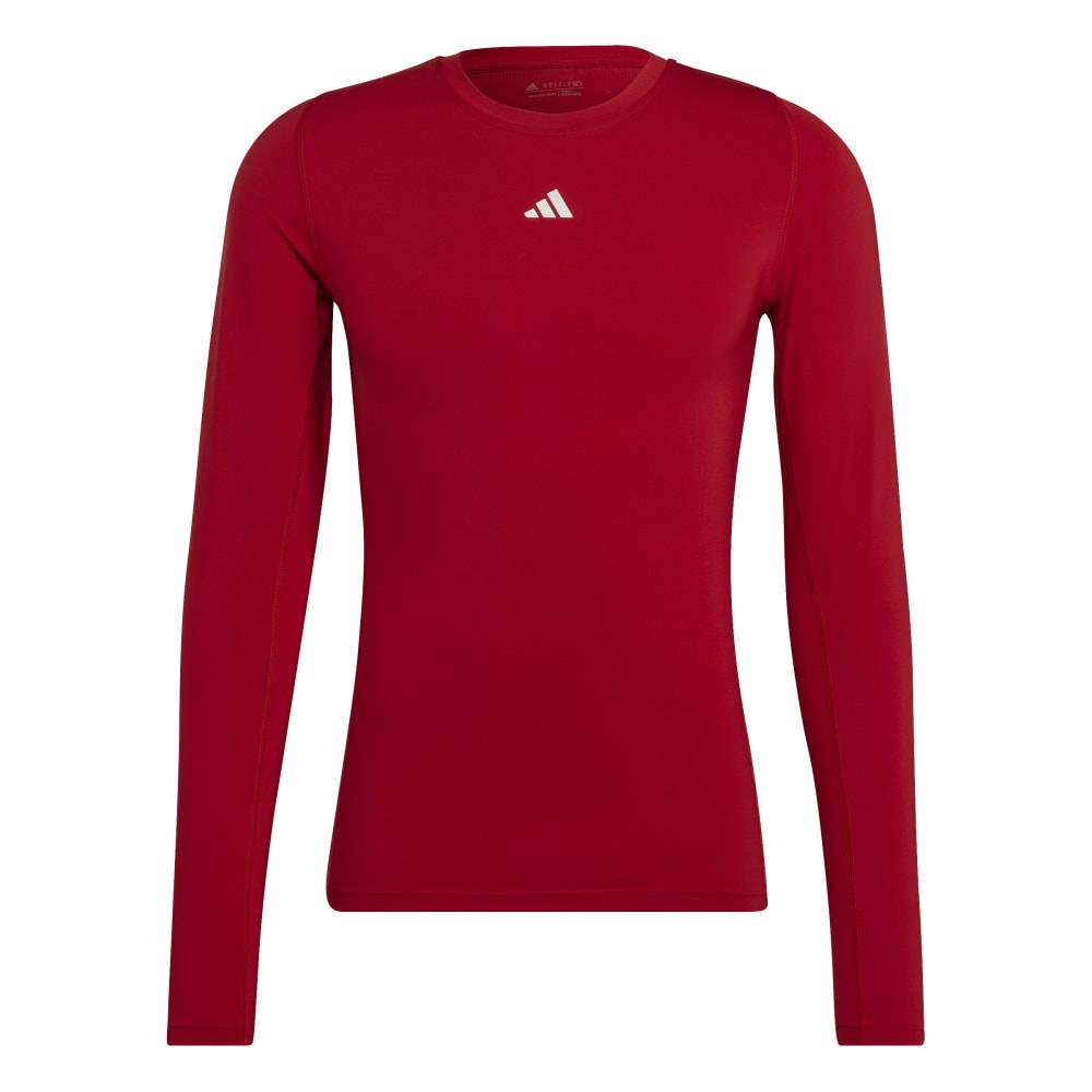 Adidas Techfit Baselayer Treningstrøye Rød