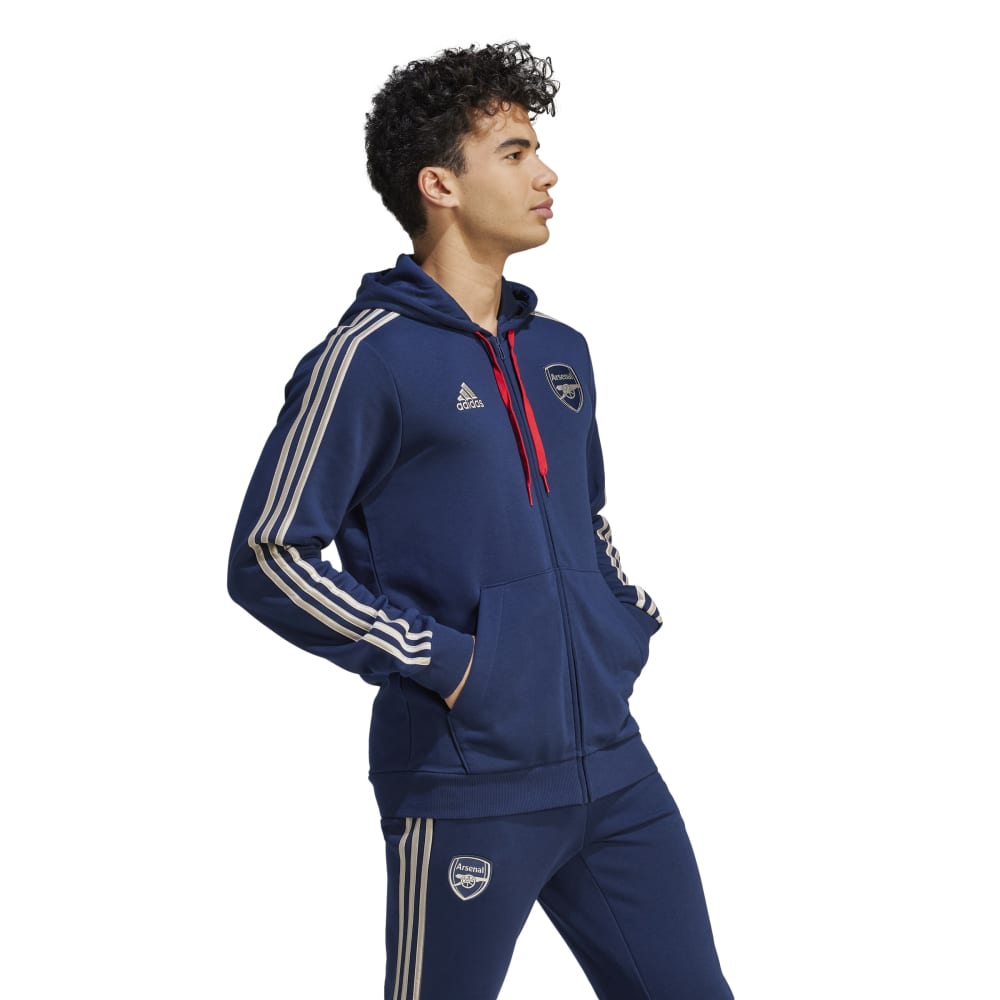 Adidas Arsenal DNA FullZip Hettegenser 23/24
