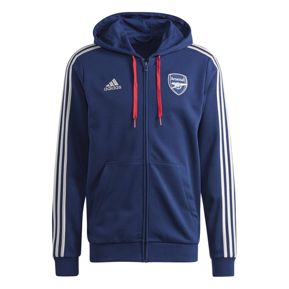 Adidas Arsenal DNA FullZip Hettegenser 23/24