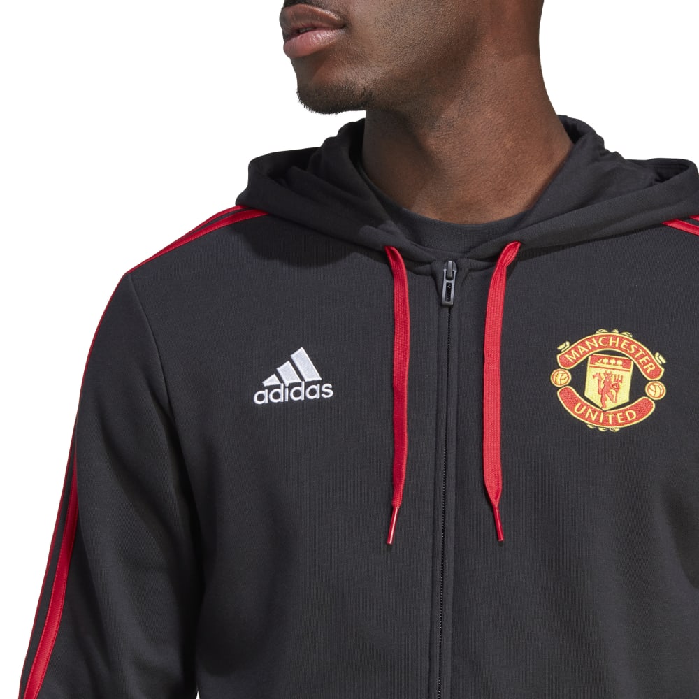 Adidas Manchester United DNA FullZip Hettegenser 23/24