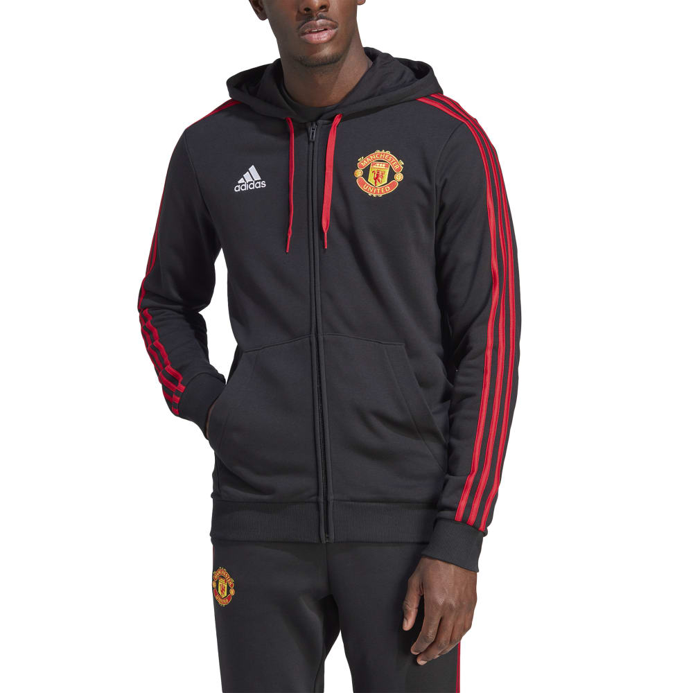 Adidas Manchester United DNA FullZip Hettegenser 23/24