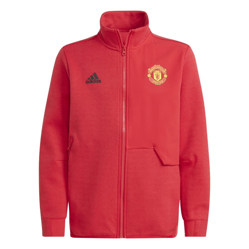 Adidas Manchester United Anthem Fotballjakke 23/24 Barn