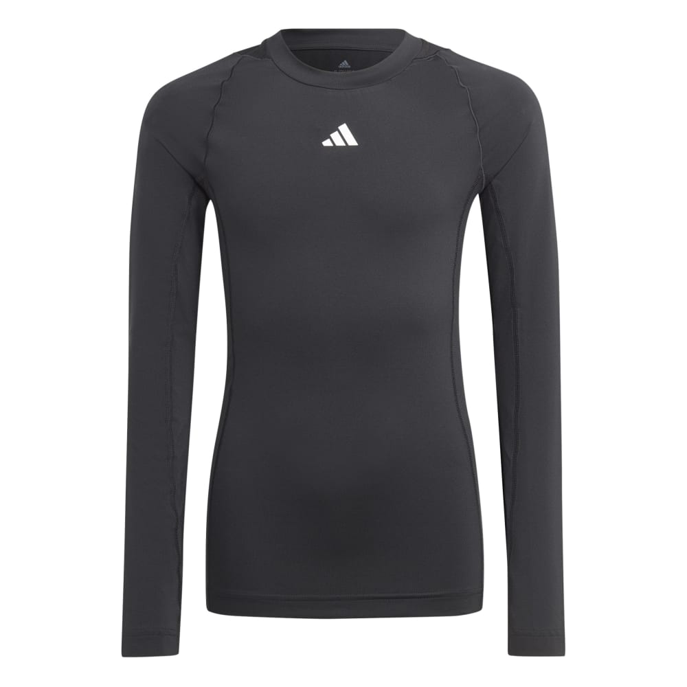 Adidas Techfit Baselayer Langermet Treningstrøye Barn Sort