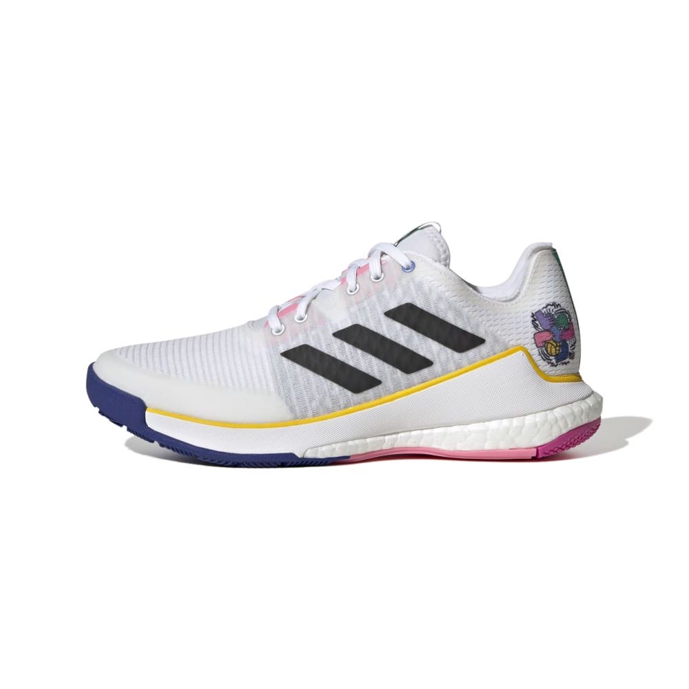 Adidas Crazyflight Hallsko Dame Hvit/Multicolor