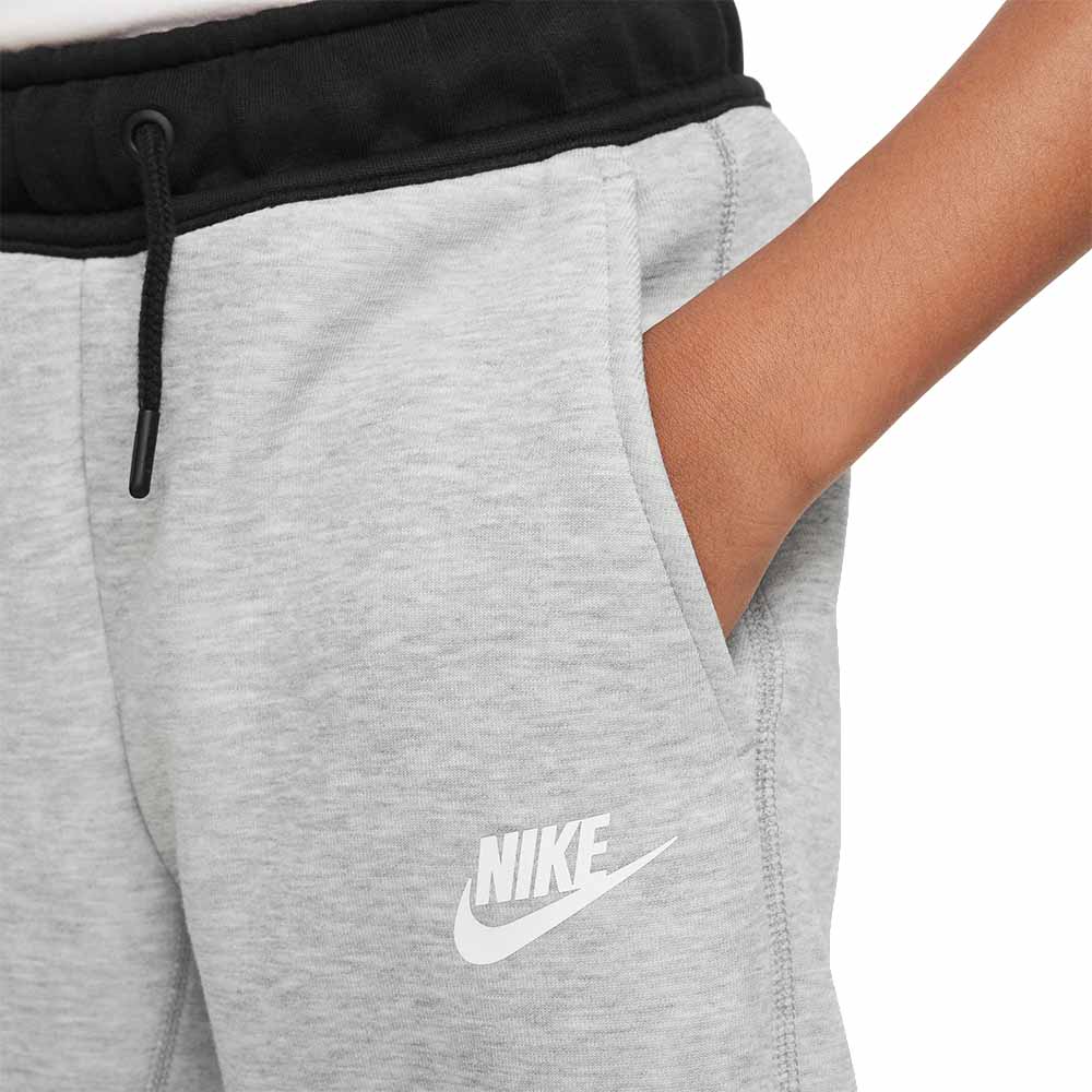 Nike NSW Tech Fleece Fritidsbukse Barn Grå/Sort