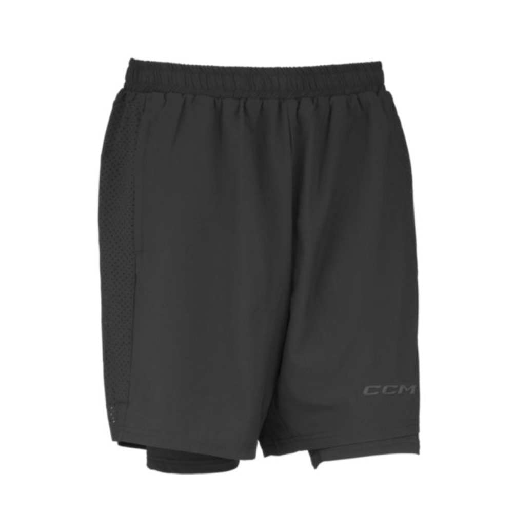 Ccm 2-IN-1 Treningsshorts Svart