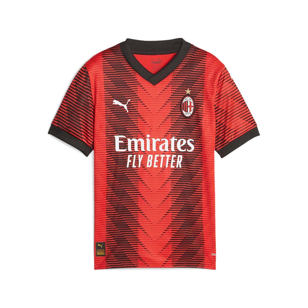 Puma AC Milan Fotballdrakt 23/24 Hjemme Barn