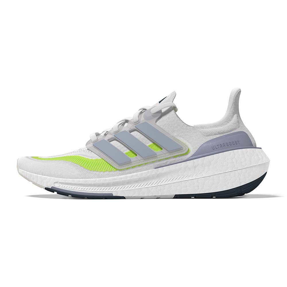 Adidas Ultraboost Light Joggesko Dame Hvit/Grå/Grønn