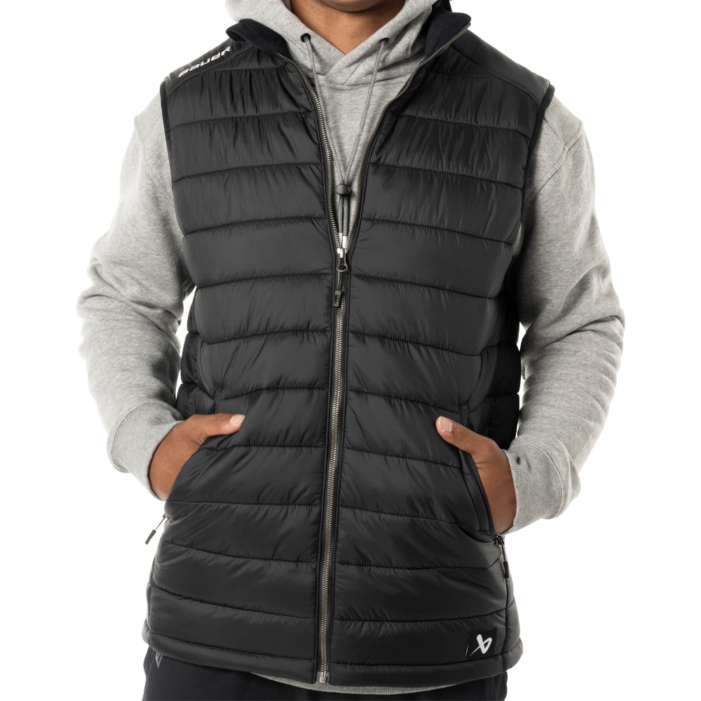 Bauer Puffer Vest Svart