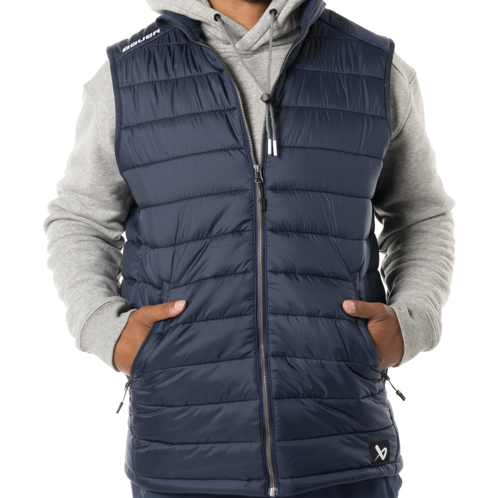 Bauer Puffer Vest Marine