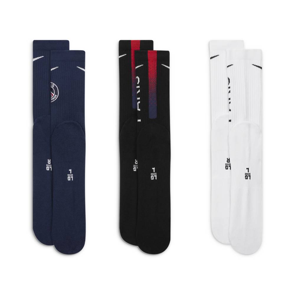 Nike PSG Everyday Sokker 3-Pack