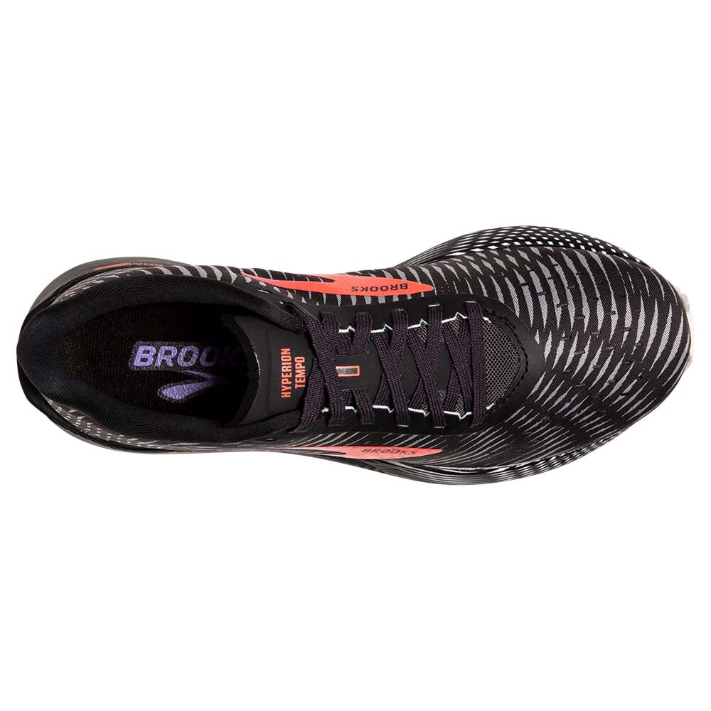 Brooks Hyperion Tempo Joggesko Dame Sort/Grå