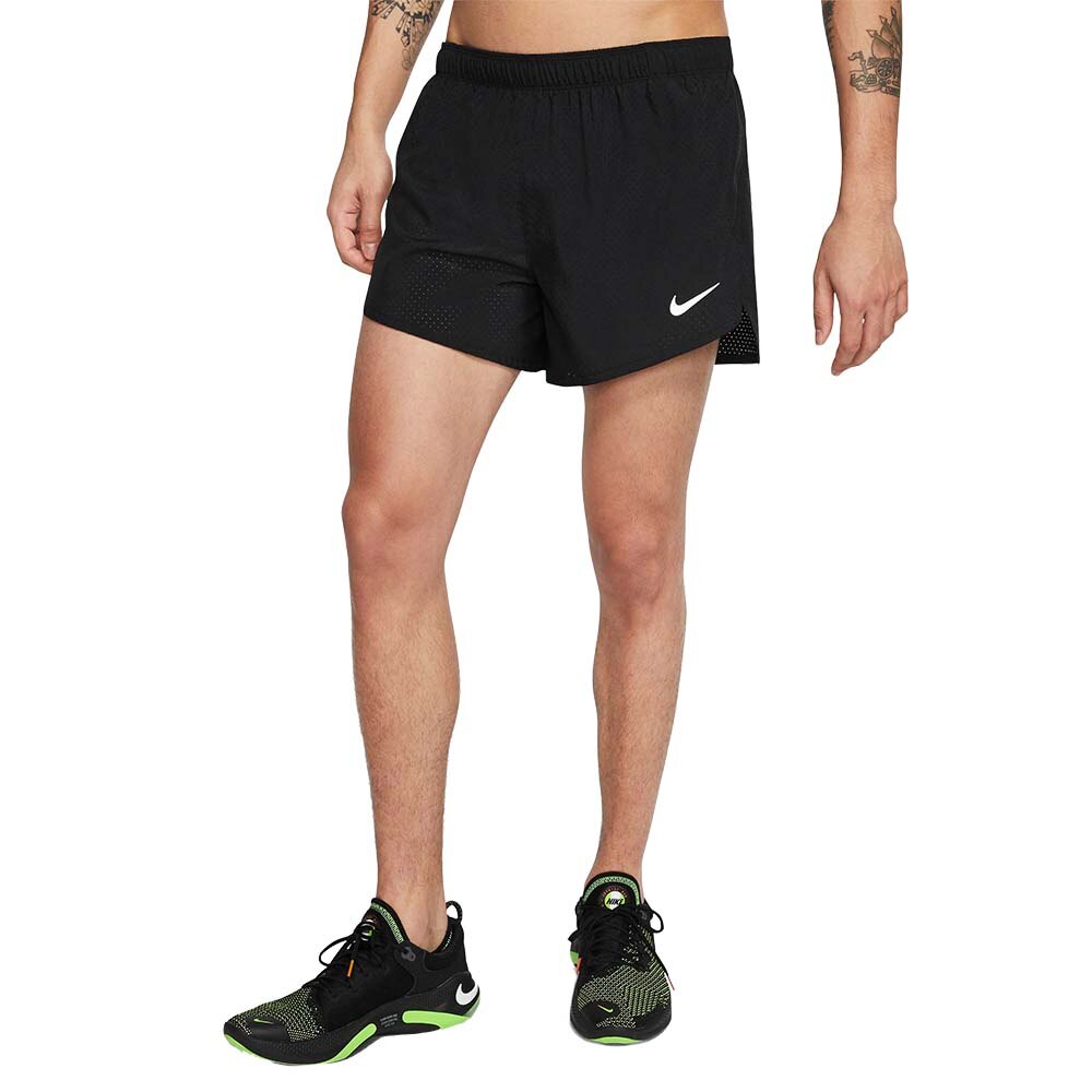 Nike Fast 4' Løpeshorts Herre Sort